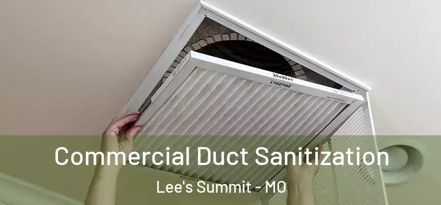 Commercial Duct Sanitization Lee's Summit - MO